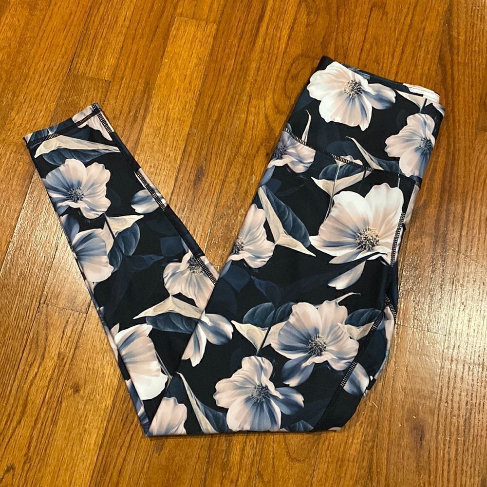 Kyodan Floral Print Leggings - Size P/S